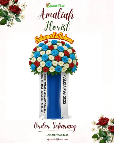 Standing Flowers Telang Baru